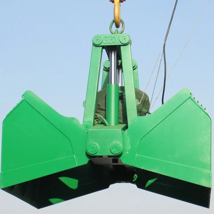 GBM 8 ton - 60 ton hydraulic grab bucket for crane clamshell grapple
