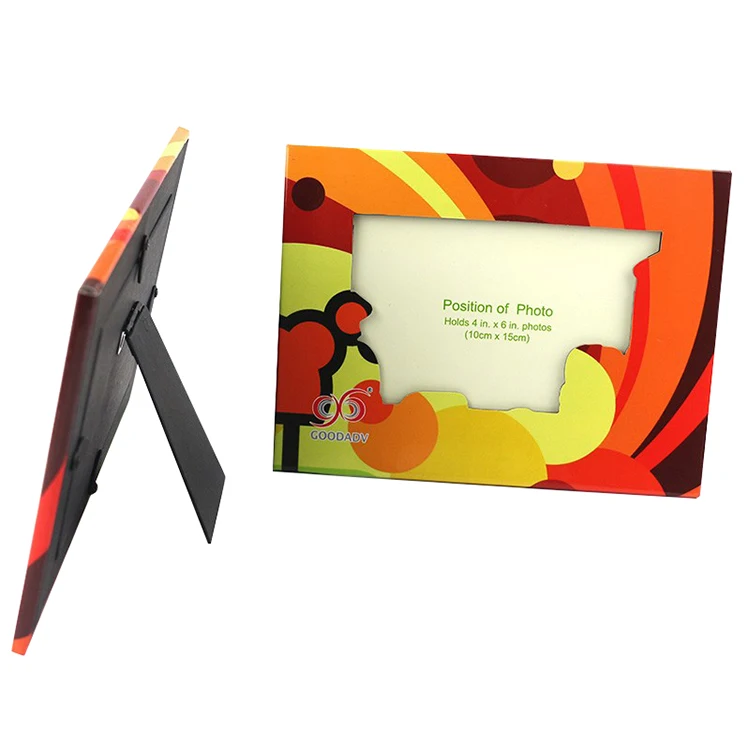 Китайская фабрика, индивидуальная рекламная Подарочная стойка, бумажная фоторамка