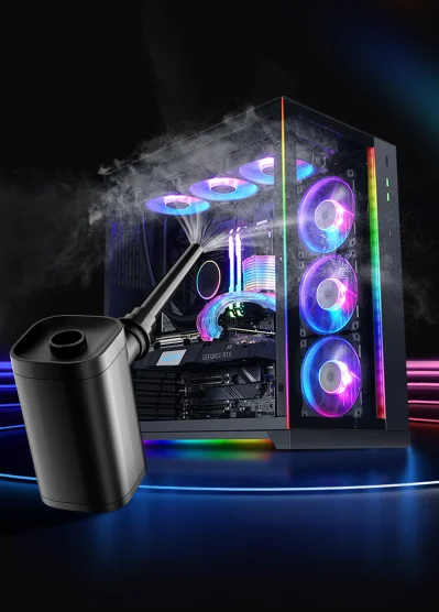 Multi-function car home keyboard air conditioner inflatable treasure inflator air pump dust blower