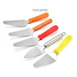 Wholesales Stainless Steel Non Stick Pizza Peel Shaped Metal with Comfortable Handle Pizza Spatula Pizza turner