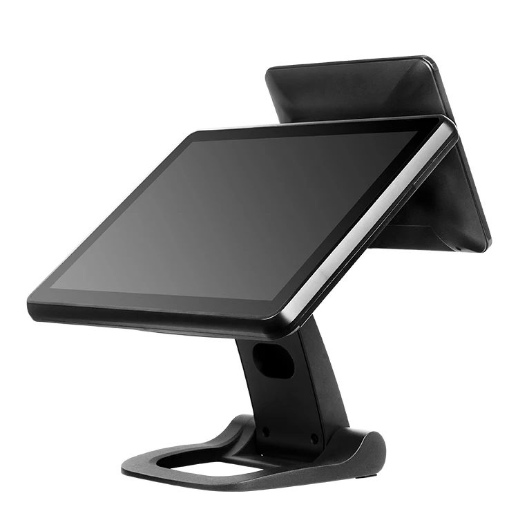 Restaurant Cash Register Billing Pos System All-in-one Folding Bracket 15/15.6 Inch Touch Screen Sale for Retail