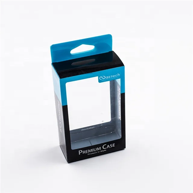 
Custom Printed Clear Folding Pet Pvc Small Transparent Data Cable Packaging Box Custom Color Offset Print Pvc Box 