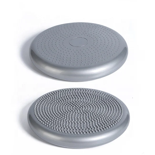 PVC Flexible Seating Inflatable Massage Stability Wobble Cushion Wiggle Seat Extra Thick Core Balance Disc