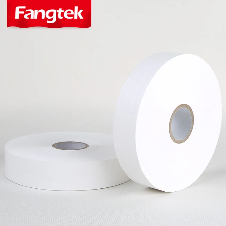Soonmark 35mmx200m high quality for garment industry washcare blank clothing satin label