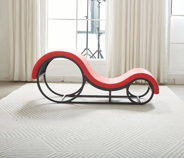 Hot Sale S-shaped Love Sofa Multi-Function Erotic Postural Aid iron frame Bedroom Sex Furniture Chair for couples