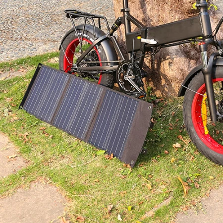Гибкая солнечная панель Akkubici 60 Вт 18 В постоянного тока/USB/Type-C