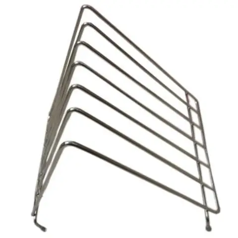 Thick Stainless Steel Cutting Board Rack Multi-grid Cutting Board Storage Rack Multi-purpose Pot Lid Rack