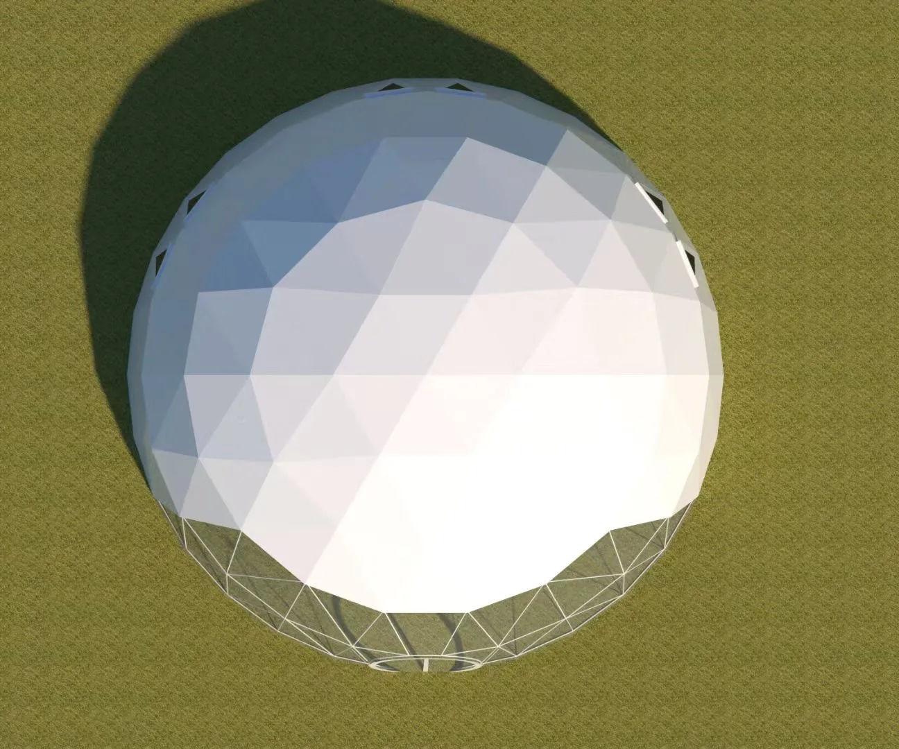 Heavy Duty Waterproof 500 People Outdoor Event Clear Geodesic dome House tent