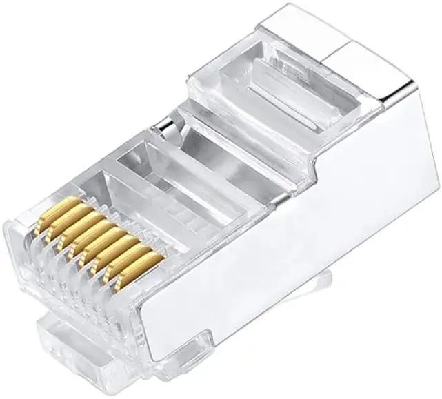 Разъем Cat6 RJ45 разъем металлический щит конец FTP 8P8C Модульный