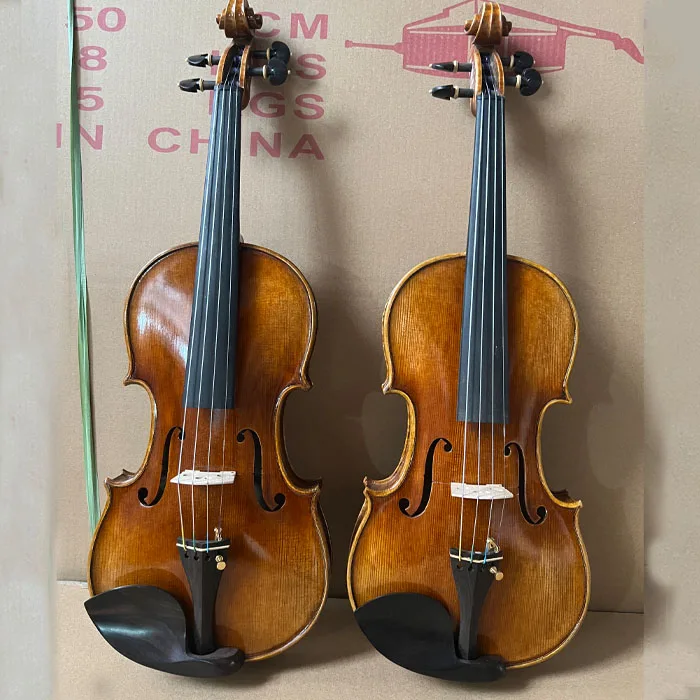 Master  antique  perfesional old antique  signature 4/4 violin kit