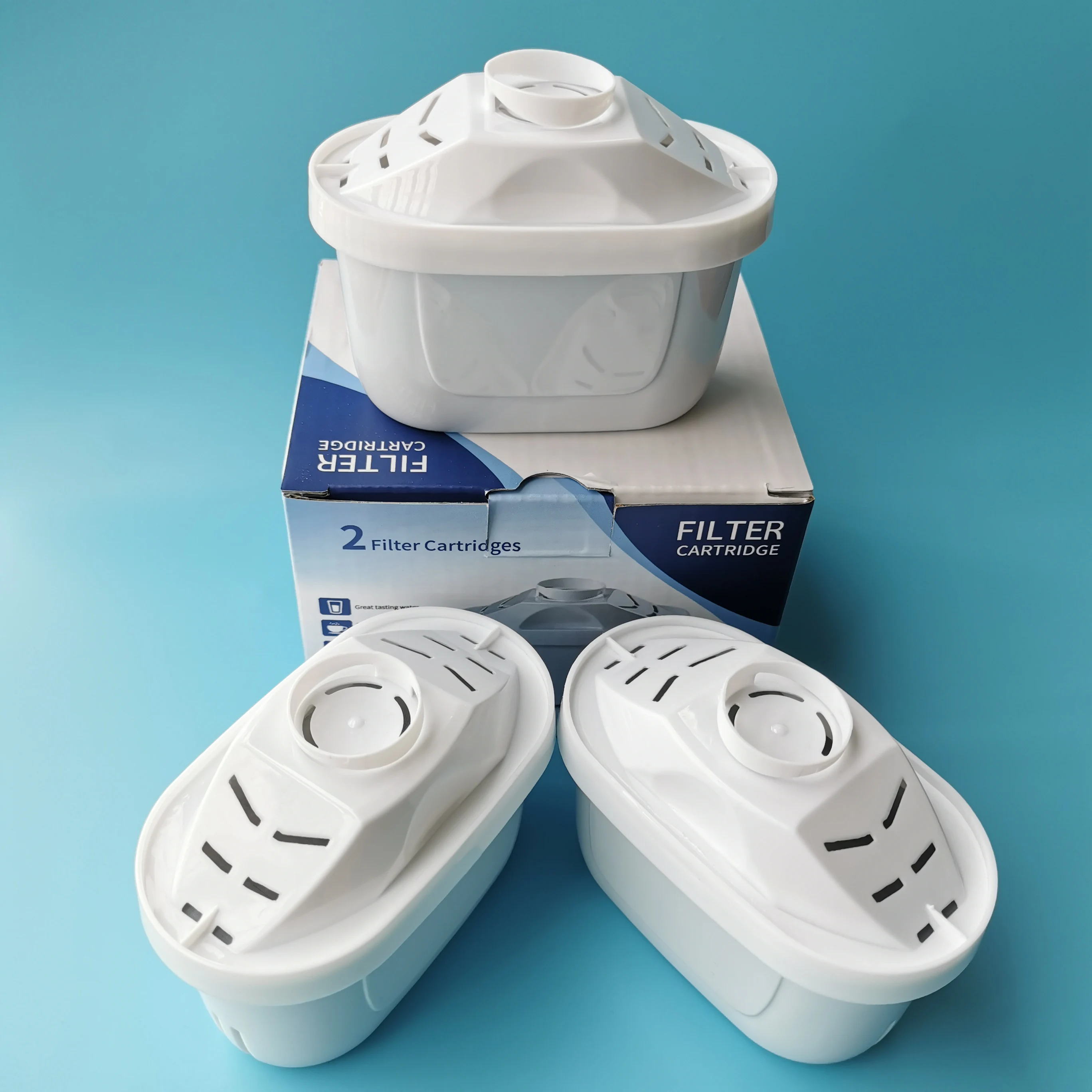 Compatible with BRITA water filter cartridge top brand activated carbon resin replacement water filter