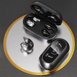 New bluetooth earphones not in ear sports noise canceling waterproof music wireless headset