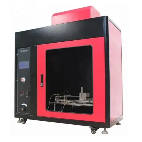 Вертикальная машина для испытания на горение, тестер огнестойкости светящегося провода с системой управления цифровым индикатором