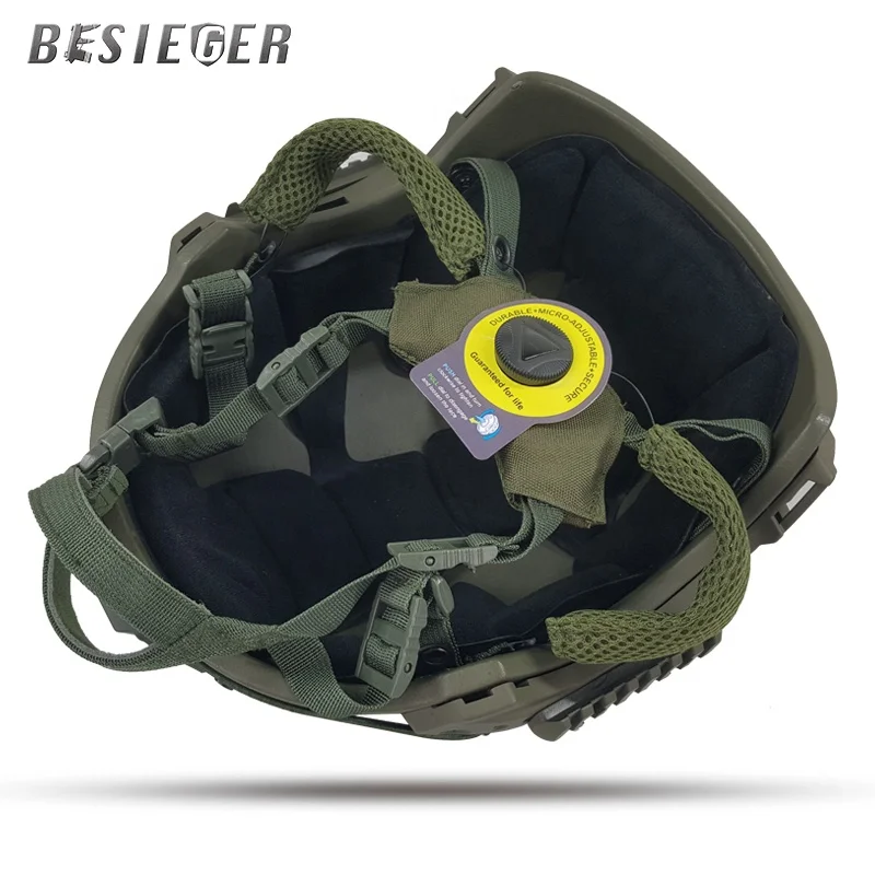 Lightweight arc structure design Wendy tactical bulletproof helmet NIJ IIIA military bulletproof helmet