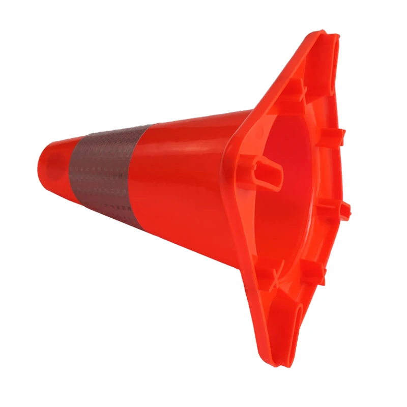 Sun Proof Waterproof Heat-Resistant 450Mm Height 100% Flexible Road Pvc Safety Traffic Cone