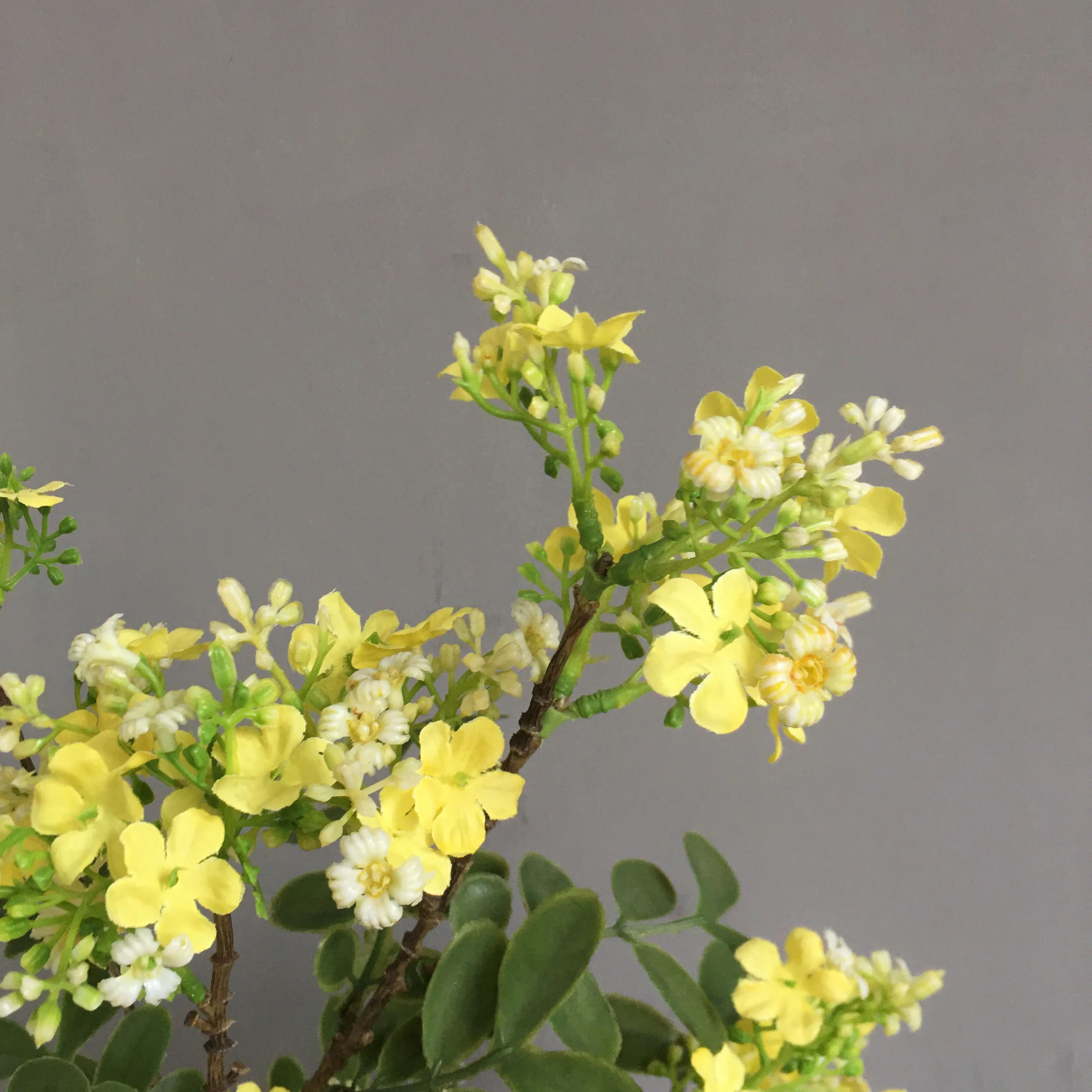 T-YX Simulation Flower Decorative Rue Artificial Flower Ruta graveolens Plant for Floral Arrangement Vase Table Ceiling Decor