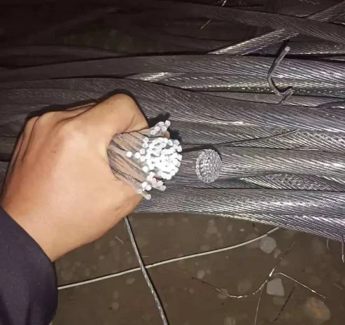 scrap zinc plated wire