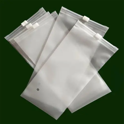 Custom Matte/Frosted Biodegradable Plastic Packaging Zipper Bags T Shirt Swimwear Zip Lock Clothing Bags With Logo