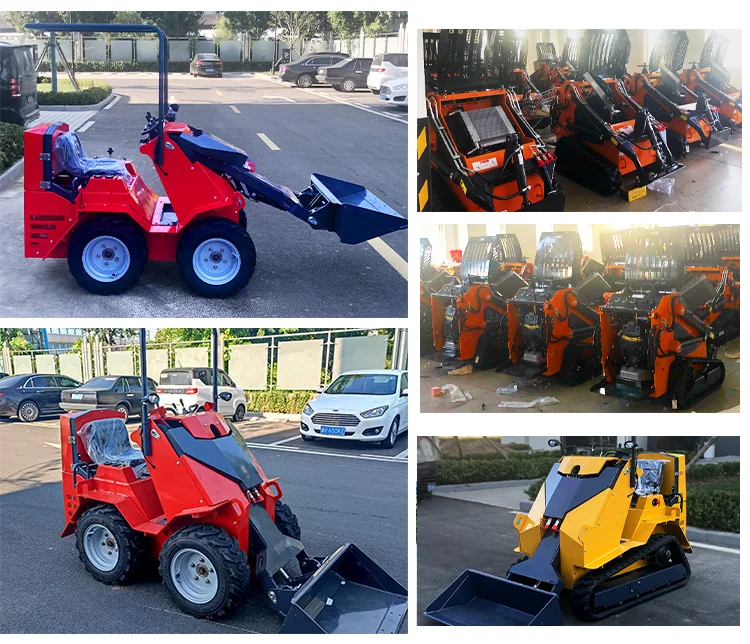 remote control multifunctional mini loader skid steer for sale