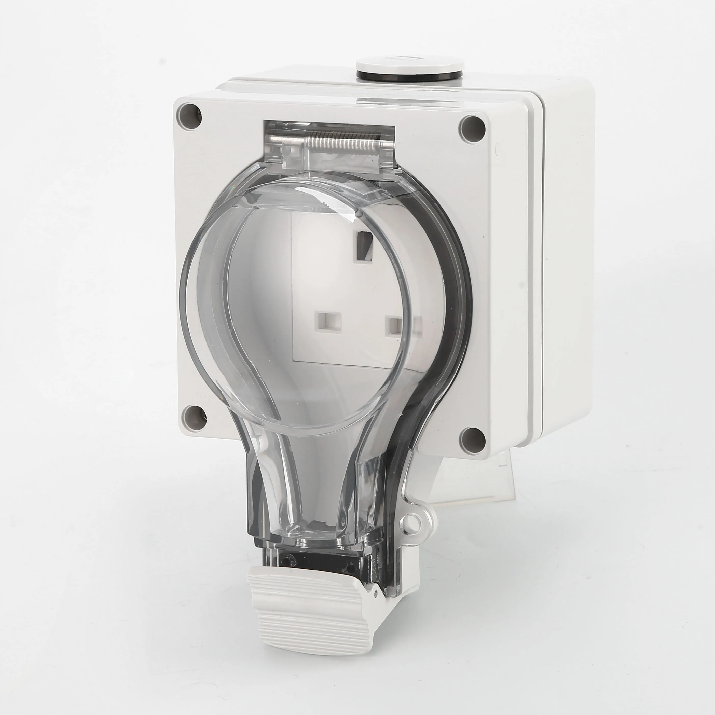 Electric Nailing Waterproof UK Socket And Switch Wall Set Box European Raw Material HTX66-S