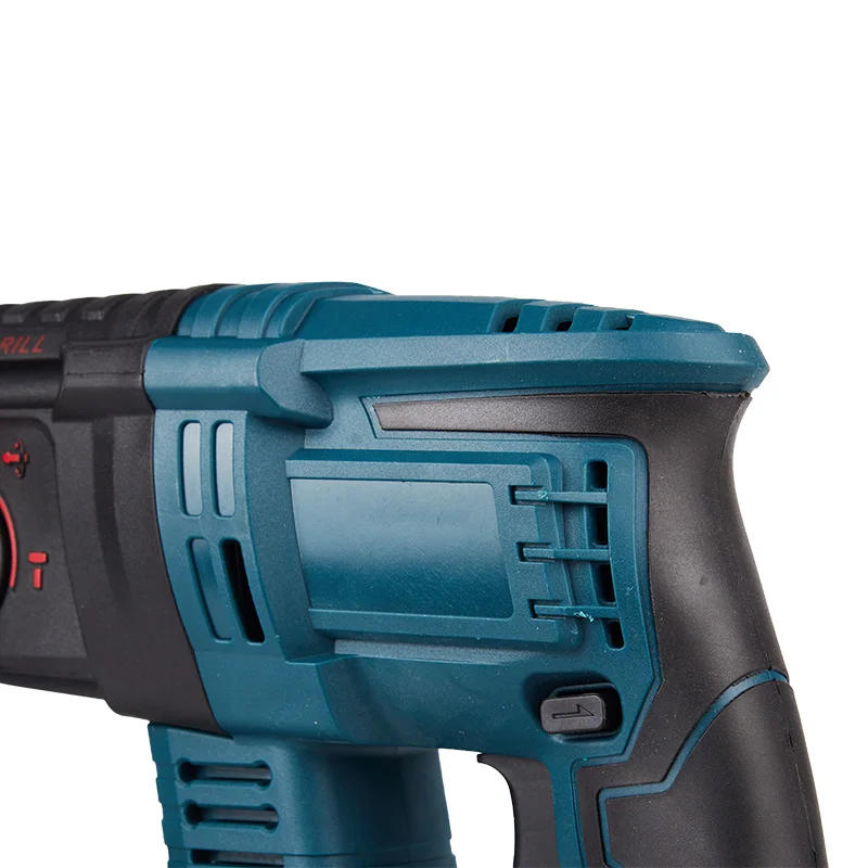 Lithium battery Power Tools Chisel Wrench Bit Pile Hex Driver Cordless Jack Hammer Rechargeable Impact Electric Drill Hammer