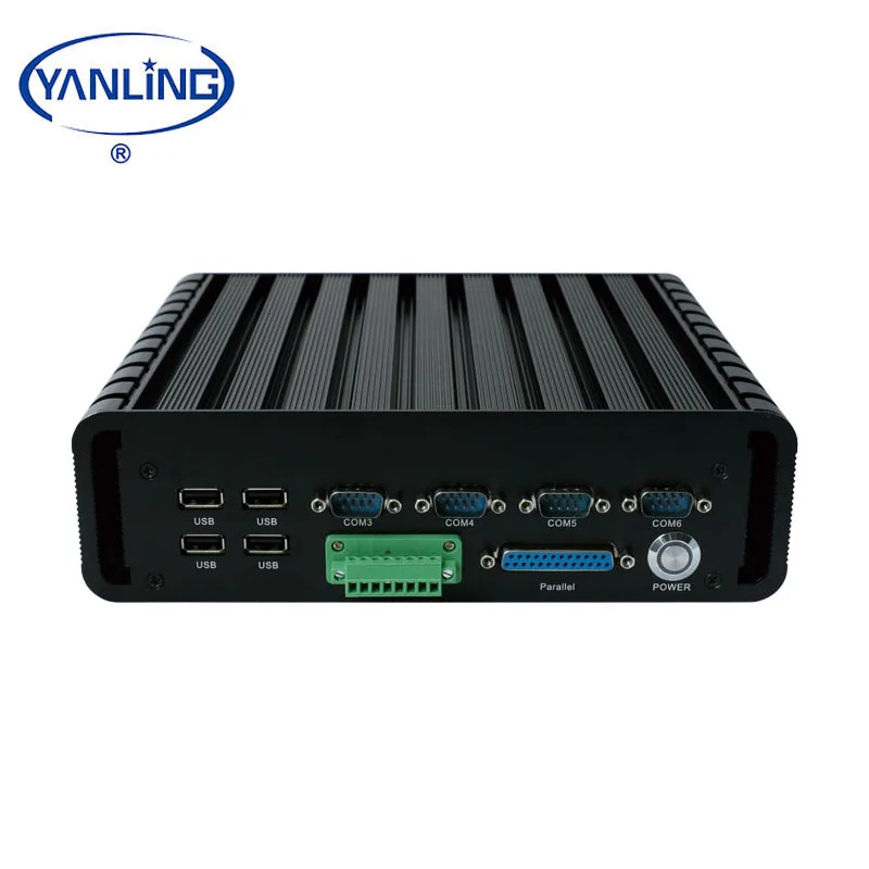 X86 промышленных Mini-ITX материнская плата с GPIO Windows7/8/10/Linux i3 i5 i7 встроенный безвентиляторный ПК