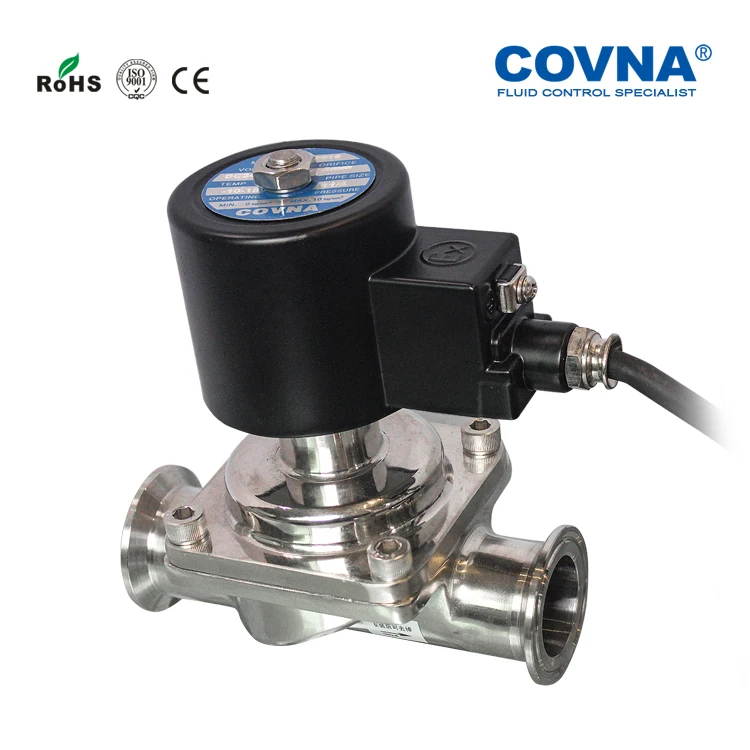 COVNA Normally Closed Brass Water Solenoid Valve Control Solenoid Pressure Reducing Valve for Water Proportional Valve