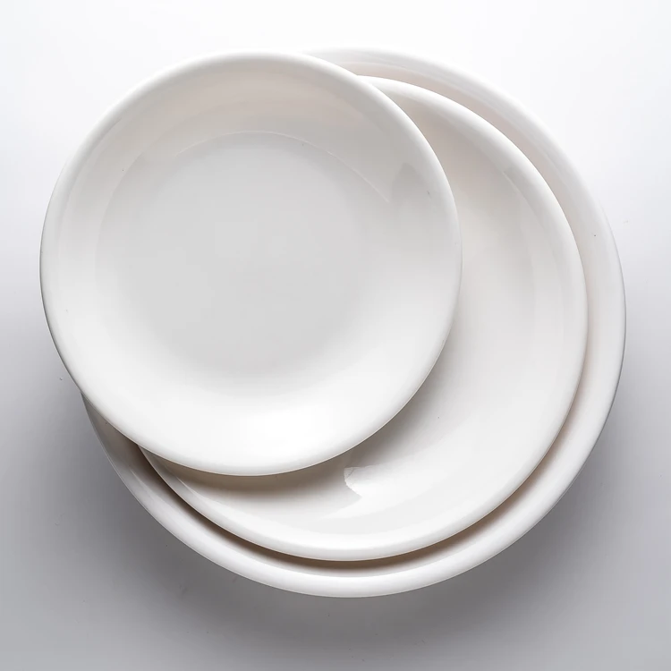 Горячая Распродажа дешевая небьющаяся большая круглая меламиновая тарелка для индейки