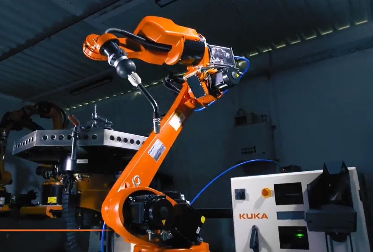 KUKA 6-осевой робот-поддонов манипулятор для мешков бумажный контейнер рисовый поддонов роботизированная машина
