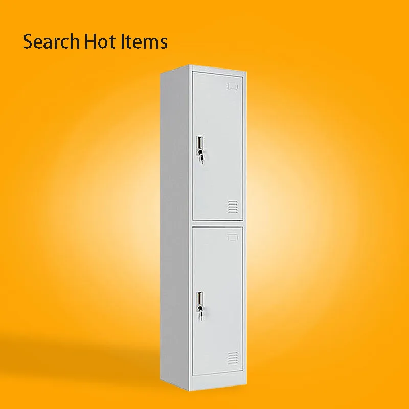 2 doors steel lockers metal gym lockers steel wardrobe steel school lockers Metal Office