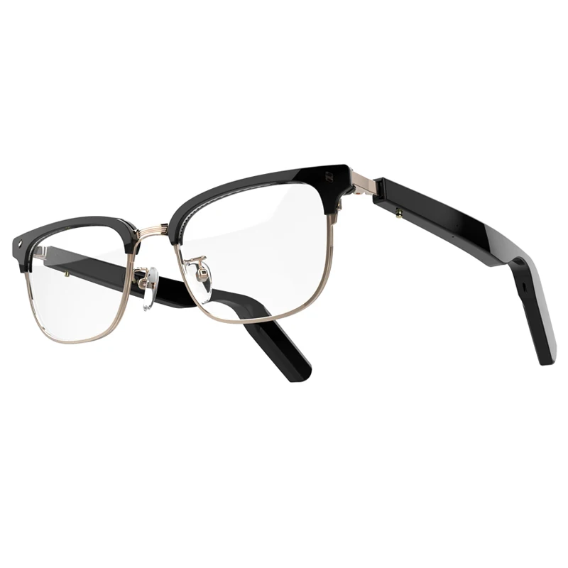 Lunettes Lenses Ajustable Music Eyeglasses Polarized Audio Smart Glasses Anti Blue Light River Prescription Glasses