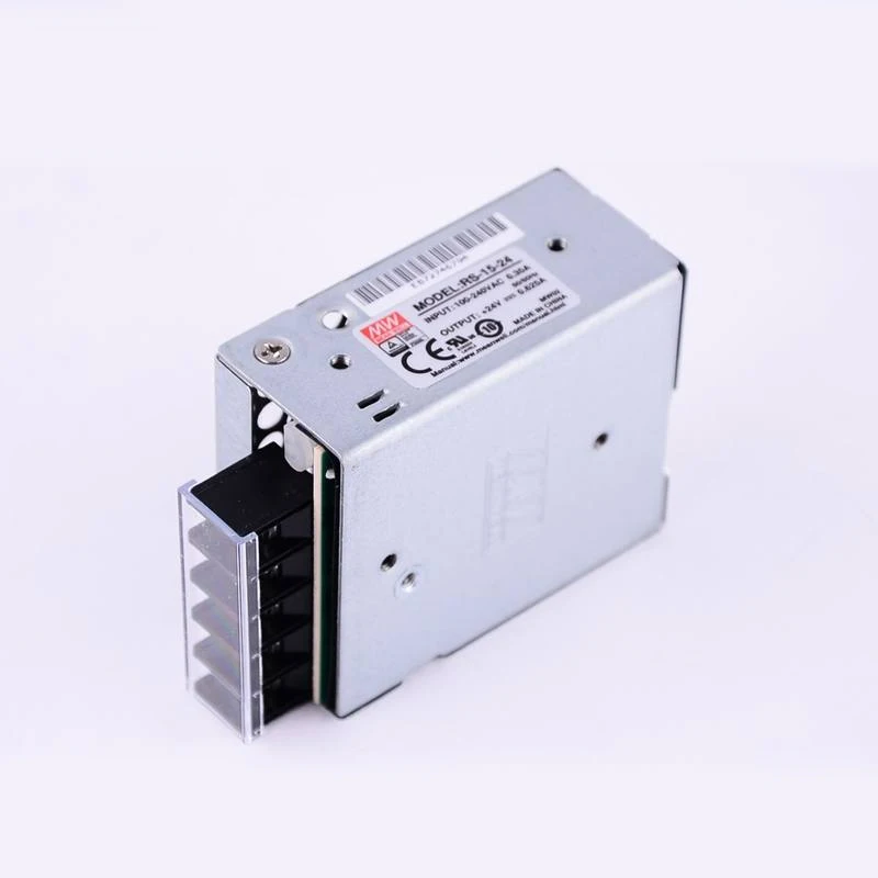 RS-15-15 оригинальный meanwell импульсный источник питания 15 Вт DC напряжения стабилизированный вместо того чтобы NES/S мониторинга безопасности с длительным сроком