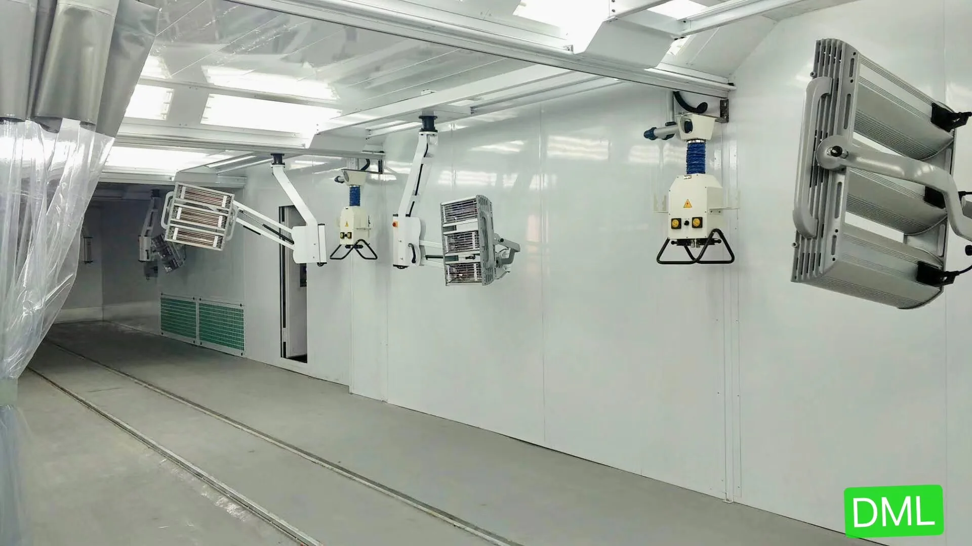 Best price shortwave infrared lamp car paint booth car oven for water-based paint booth