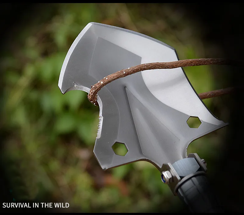 Multifunction Hiking Outdoor Shovels Garden Hoe Digging Tool Kit Camping Shovel Survival Folding Shovel