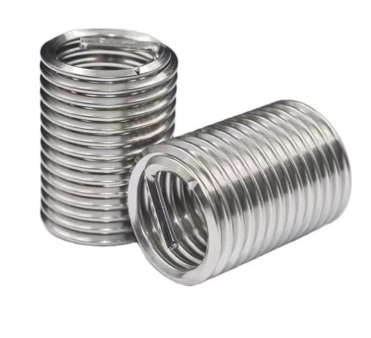 Factory wholesale  exquisite fastener stainless steel  self tapping Recoil Wire Threaded  insert