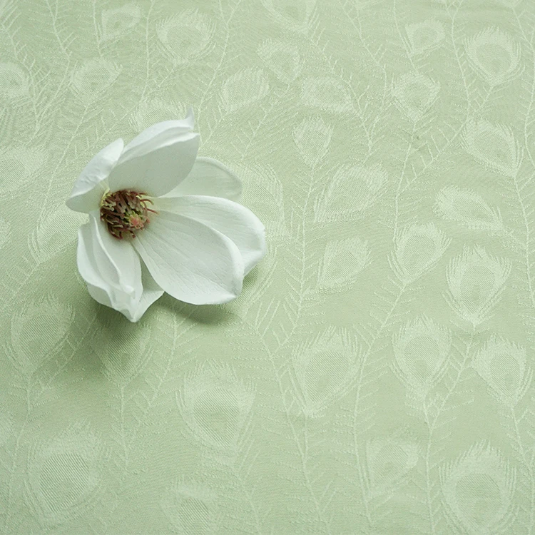 Hot sale multi color textile material jacquard custom apparel fabric rayon for home textile