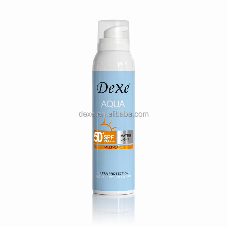 Dexe Hot Sale Natural Sun Protection Organic OEM Herbal Korean Sunscreen Cream SPF 50 Moisturizer Sunblock For All Skin