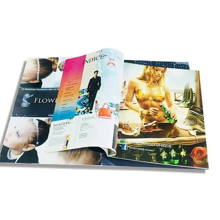 custom booklets magazine brochure book printing softcover