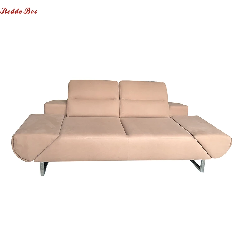 
Latest modern design living room furniture swivel armrest folding sofa wall bed fashion sleeper couch comfortable settee sofa 