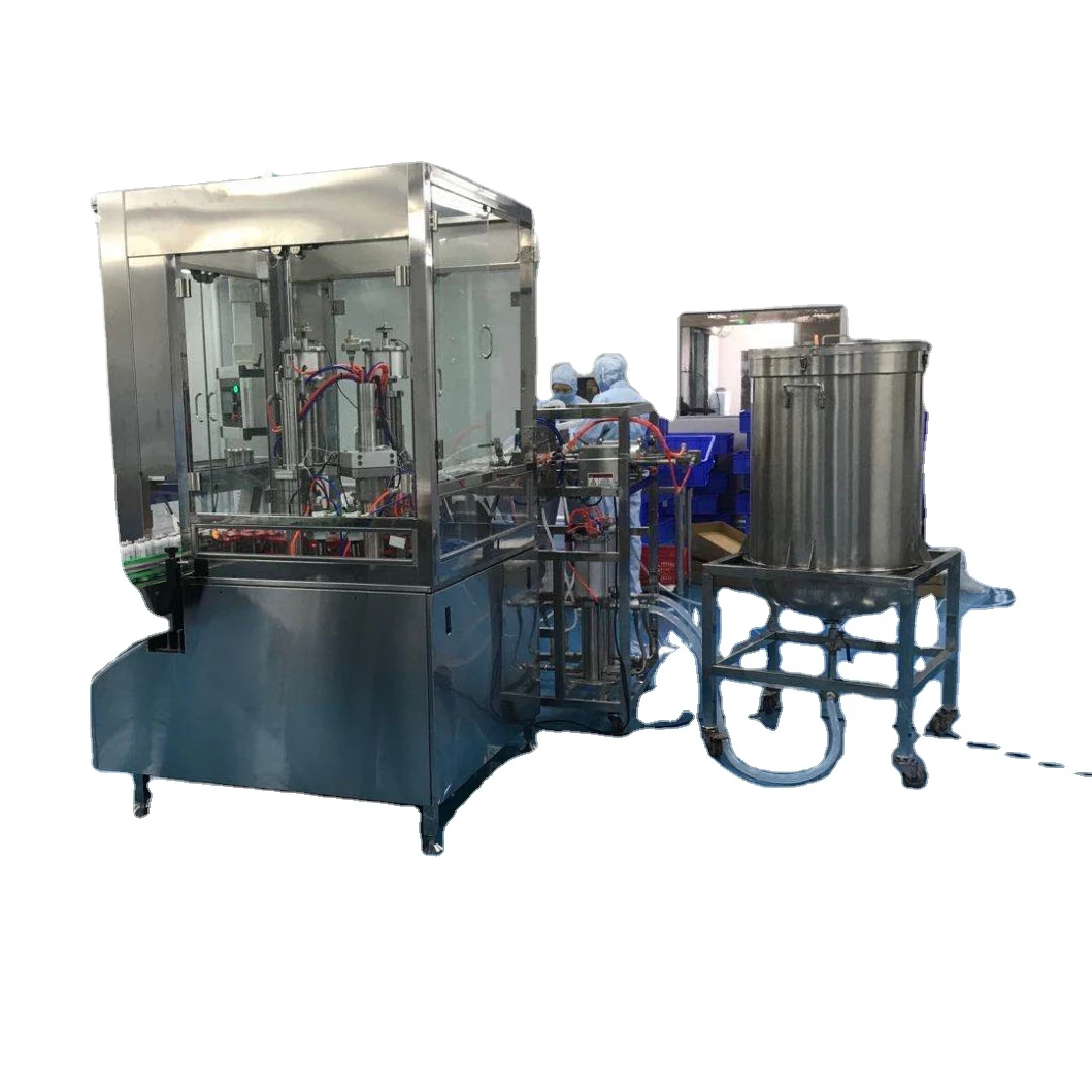 Wholesale Cheap Aerosol Valve Production Line Line Aerosol Filling Machine Automatic Canning Line For Bov Aerosol