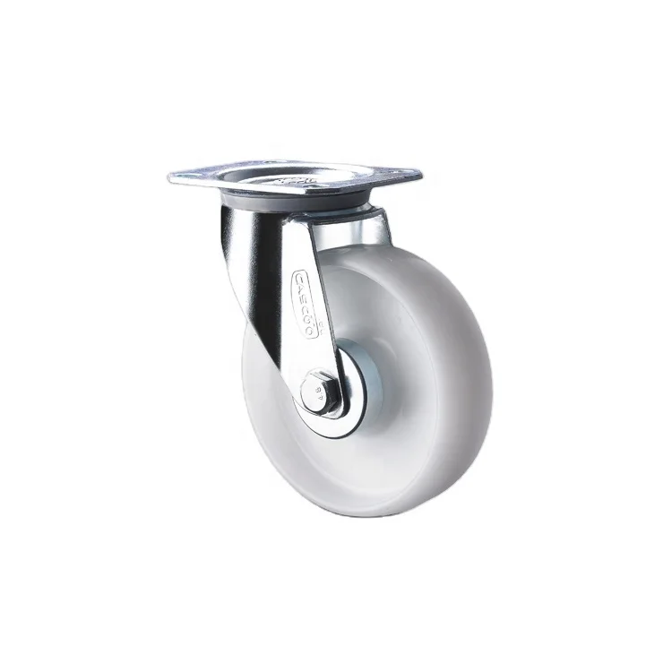 Полипропиленовая тележка CASCOO 125 мм для металлической платформы