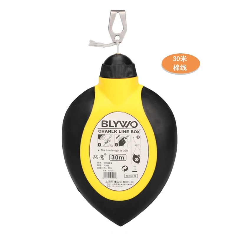 High Quality Chalk line set with 115g Powdered chalk refills