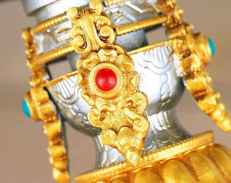 Tibetan 13cm Buddhism Suppliers Gift Altar lamp