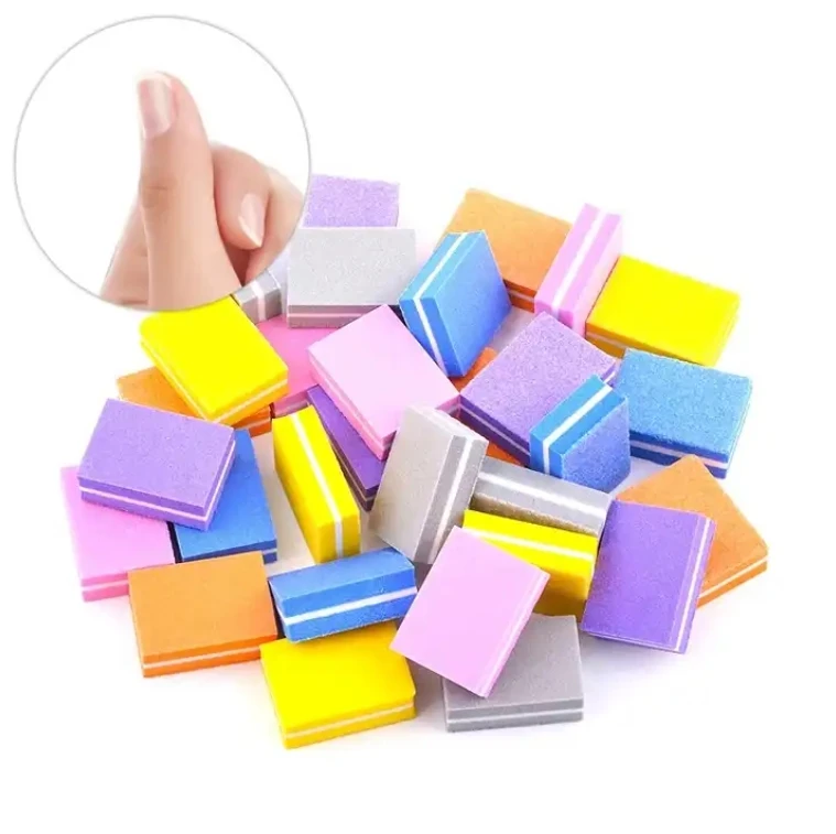 2024 Destly Small Portable Files Nail Polisher Nail File Mini Buffer Sponge Nail Polishing Blocks Manicure Tools