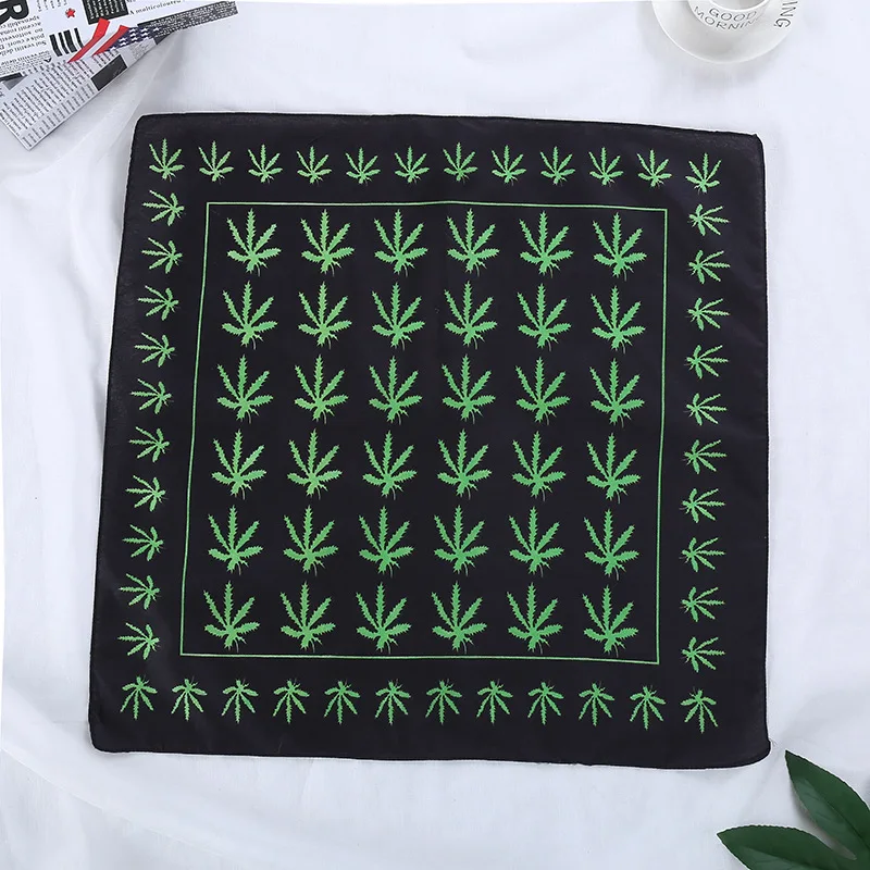 Custom Cotton Printed Paisley Bandana  handkerchief