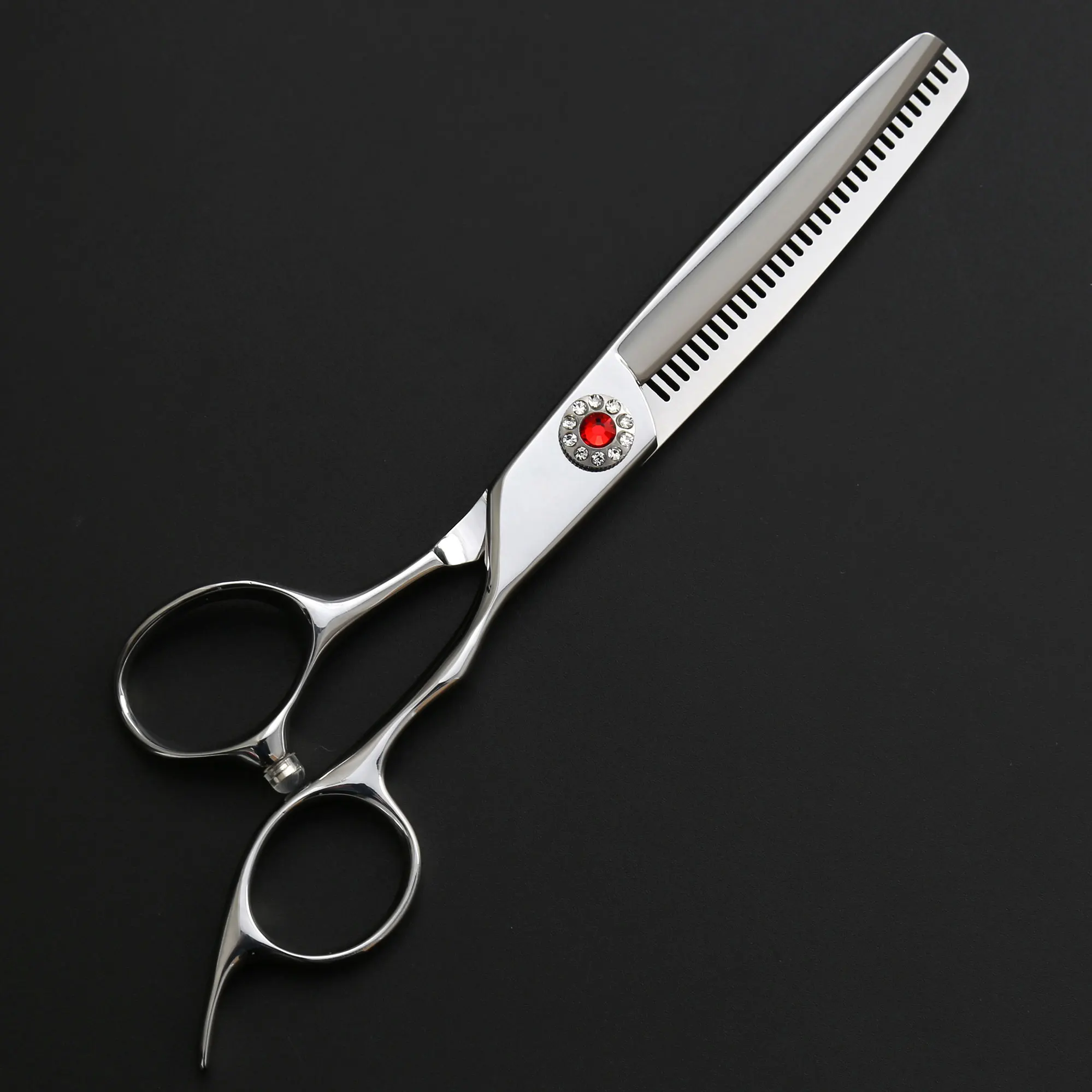 Professional CNC Anti-teeth scissors Japanese 440C Hairdressing Scissors Barber Shears Set Thinning Hair Cutting Scissors
