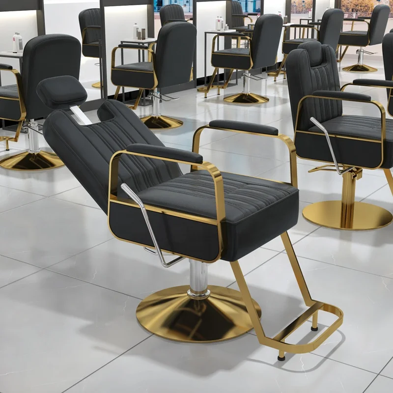 armrest Comfortable salon barber chairs for sale Factory selling hair salon barber chair furniture
