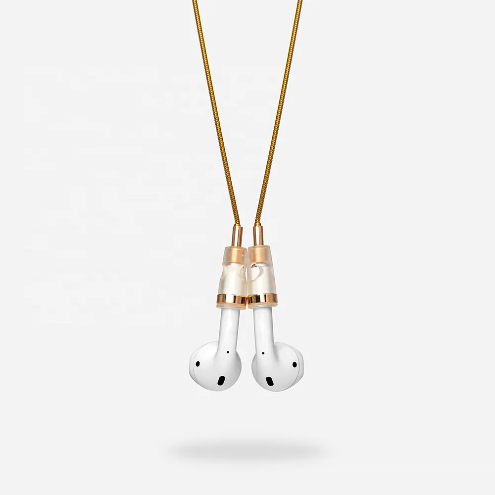 Новинка, роскошные магнитные беспроводные наушники airpod с цепью, подарочные наушники с цепью, шнурок из сплава для Airphone 1/2 pro