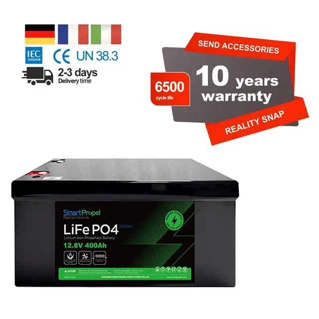 Poland Romania EU warehouse 24V 12V 400Ah Solar Lithium Battery 12V 24V 100Ah 200Ah 300Ah 400Ah Lithium Iron LifePo4 Battery