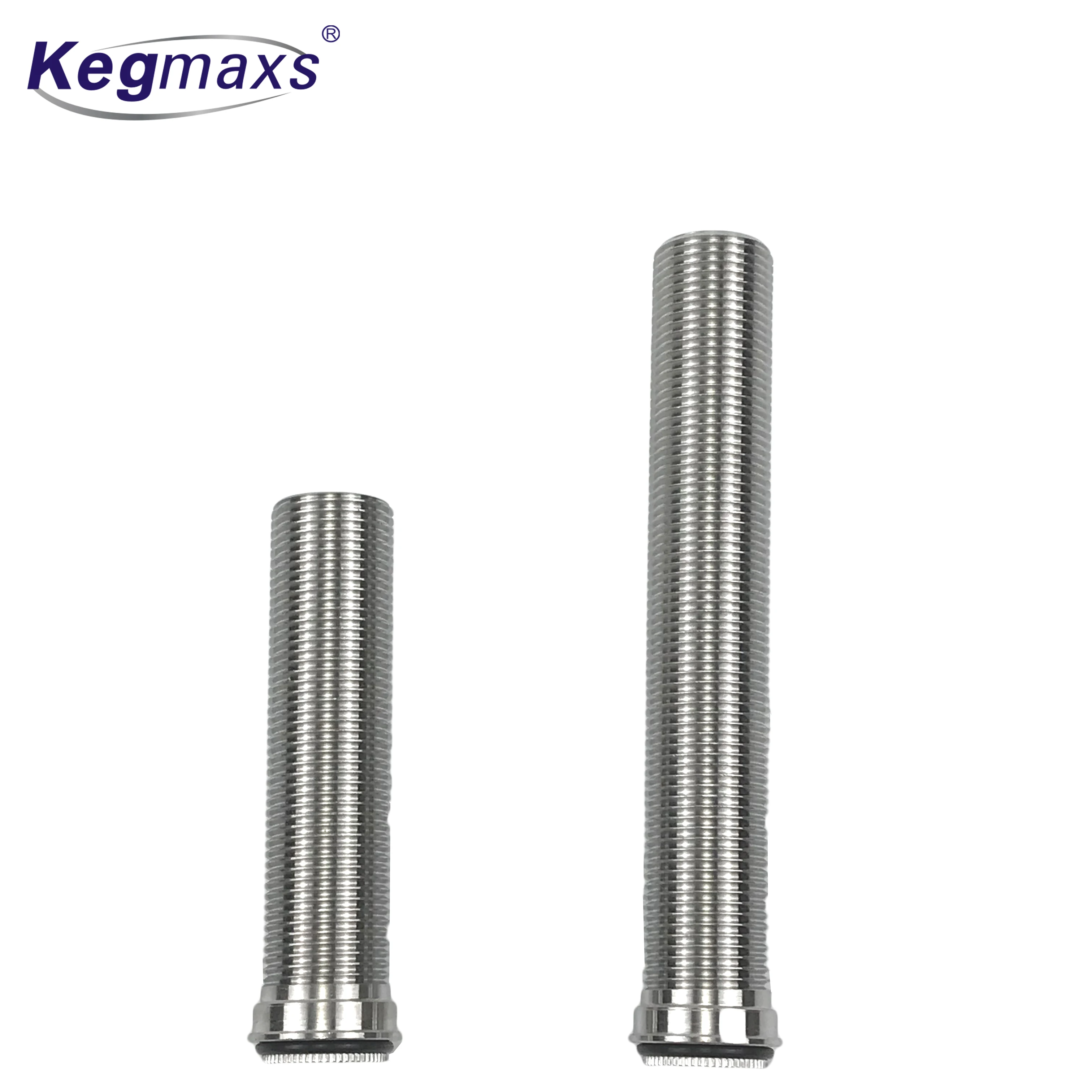 Kegmaxs 304SS 100/150MM Beer Faucet Long Shanks Nukataps and Perlic Drip Tray Cleaning Keg Mini Keg Corny  Ball Lock Keg Malt